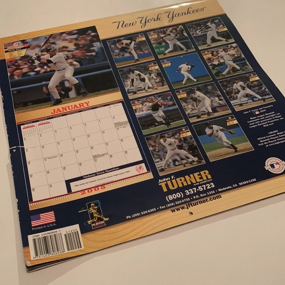 New York Yankees Official Team Calendar 2005